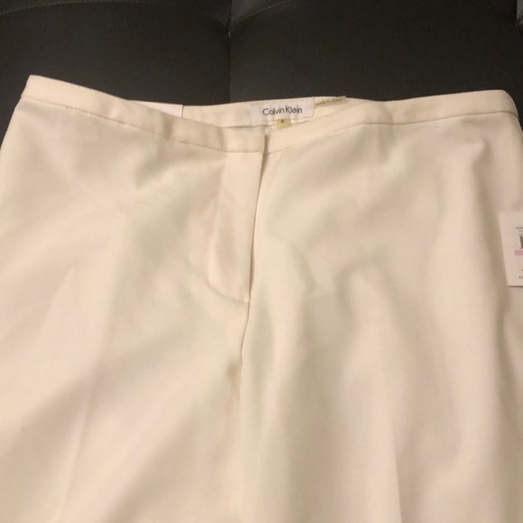 Ivory Calvin Klein Dress Pants - Picture 6 of 7